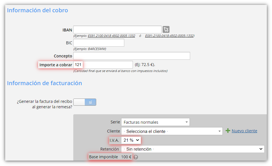 Cálculo Automático De La Base Imponible - Blog Contasimple